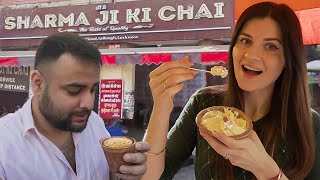 Breakfast in Lucknow | Makhan Malai | Sharma Ji Ki Chai | Indian Street Food Tour