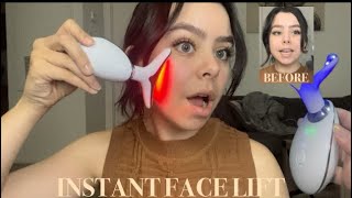 TESTING AN INSTANT FACE LIFTING DEVICE | nonsurgical face lift? by kayylaao 3,572 views 4 months ago 12 minutes, 11 seconds