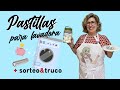 PASTILLAS PARA LAVADORA ✅ MUY FÁCIL + 🎉 SORTEO Y TRUCO 🥳