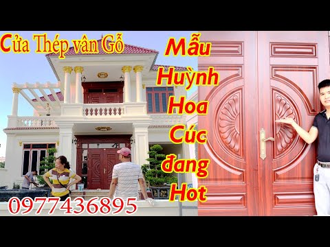 Video Lắp đặt cửa thép vân gỗ cho biệt thự mái Nhật tại Hải... - youtube
