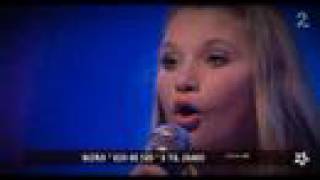 Nora Foss Al-Jabri (12) singing Gabriellas Sång - Norske Talenter (Semifinal) chords