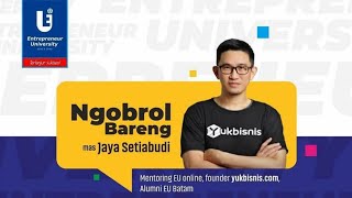 Mentoring EU Online bersama Mas Jaya Setiabudi