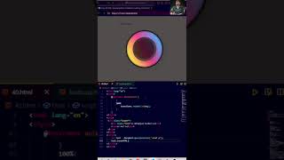 Neumorphism Gradient Loading Animation | Like, Share #shorts #html #css #js