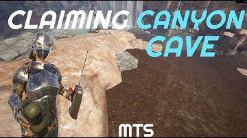 Claiming The BROKEN MTS MODDED Canyon Cave Day 1- ARK: Survival Evolved