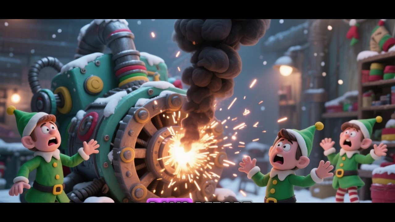 The Broken Toy Machine | A Heartwarming Christmas Story For Kids | Learn English Through Story