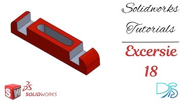 solidWorks Tutorial for Beginners Exercise 18| SolidWorks Tutorials 2024 | Digitize Art Studio