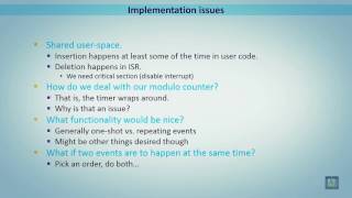 Microprocessor based Systems | C6 - L6 | Implementation issues
