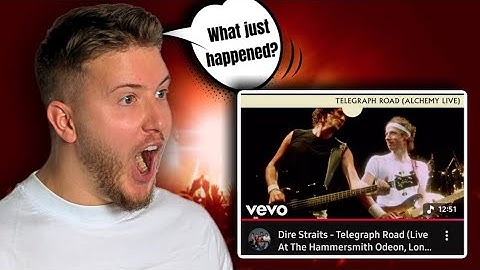 Guitarist REACTS To DIRE STRAITS - Telegraph Road!