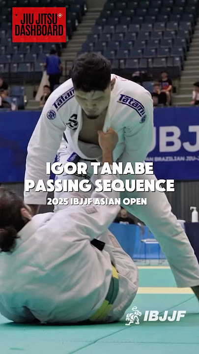 Igor Tanabe’s beautiful passing sequence #2025 #ibjjf #asian #bjj #jiujitsu #judo #wrestling