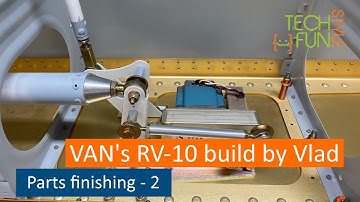 RV-10 Parts finishing. Part 2
