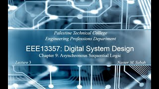 Famous Lecture 9-3: Asynchronous Sequential Logic with Latches | PTC EEE13357 Digital System Design Profile