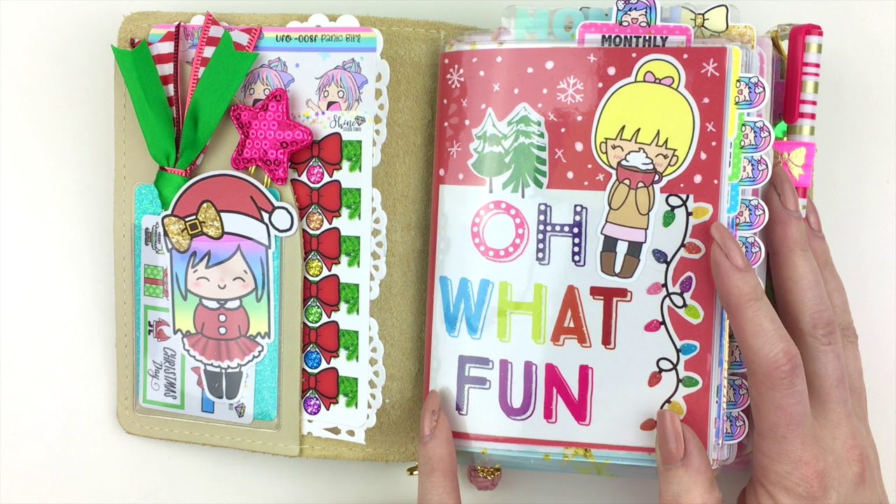 Christmas Planner Set Up Collab || No. 3 Foxy Fix Moonlit || $500 GIVEAWAY!