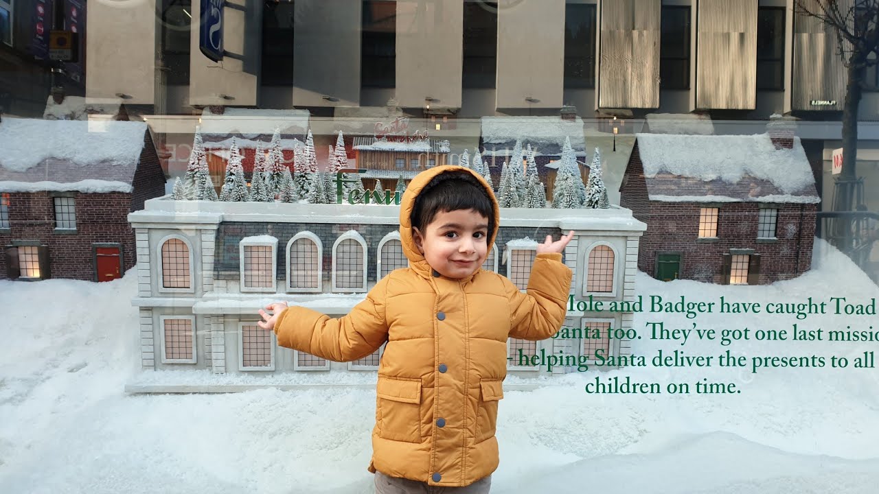 Eldon Square Fenwick Windows Newcastle 2020 Christmas Lights