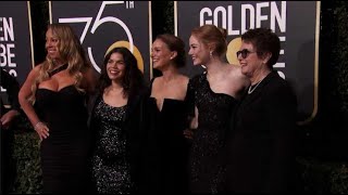 Golden Globes : les stars en noir trois mois après l'affaire Weinstein
