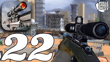 SNIPER 3D ASSASSIN - Gameplay Walkthrough Part 22 - AL VAHDEKO PRIMARY MISSIONS (iOS Android)