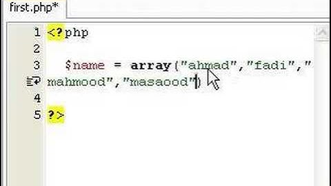 PHP Arrays