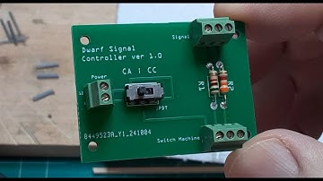 Building   and Controlling   Dwarf Railroad Signals on a Budget