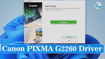 ✅ How To Install Canon PIXMA G2260 Driver in Windows Computer