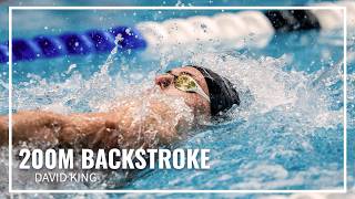 David King Gets Gold in 200M Backstroke | 2026 Toyota National Championships