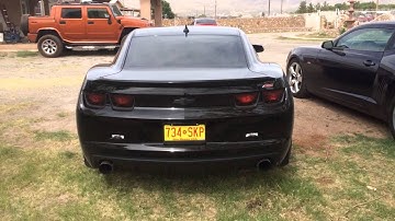 2010 CAMARO SS OPEN HEADERS REV! LOUD!!