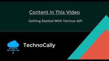 Getting Started With Termux-API
