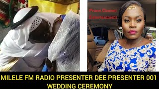 Milele Fm Radio Presenter Dee Presenter 001 Weds In A Colorful Muslim Wedding Kemsa Weds Amani