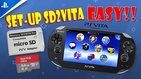 HOW TO SETUP SD2Vita | Upgrading PSVITA Storage To Save More GAMES!! (2024)