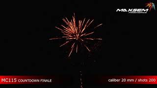 Maxsem Fireworks MC115 COUNTDOWN FINALE