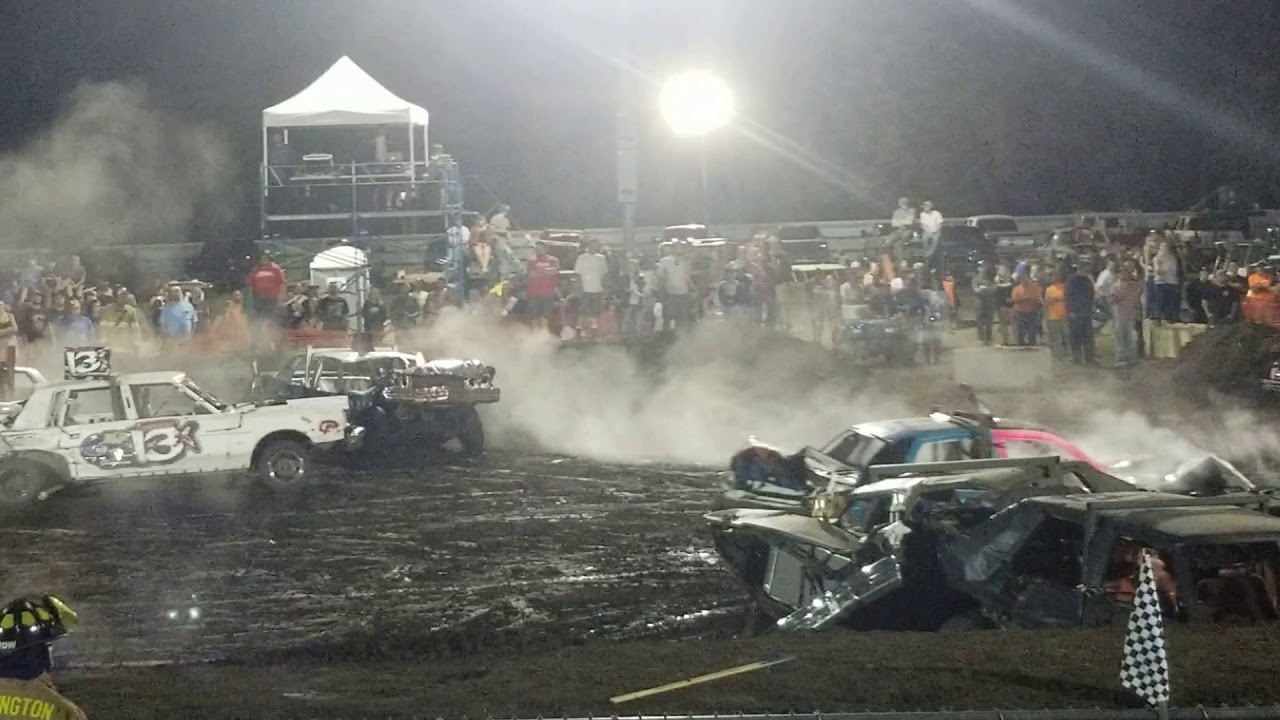 Fullsize 80s&newer Demo Derby Dakota County Fair Farmington, MN Aug 9th 2019 YouTube