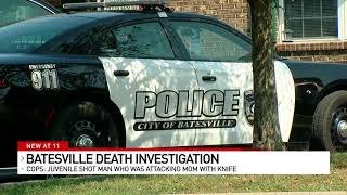 Police say juvenile shot, killed man attacking child's mother in Batesville apartment