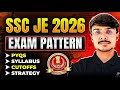SSC JE 2026 Exam Pattern Explained | Syllabus, PYQs, Cutoff & Strategy