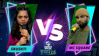 Srushti Tawade Vs MC Square - सबसे बड़ी Rap Battle | Memorable Moments from MTV Hustle 2.0