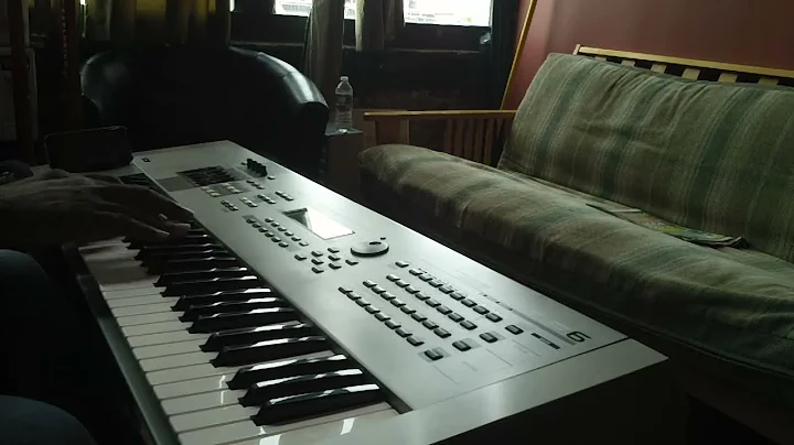 Donald Robinson playing keys .MOV