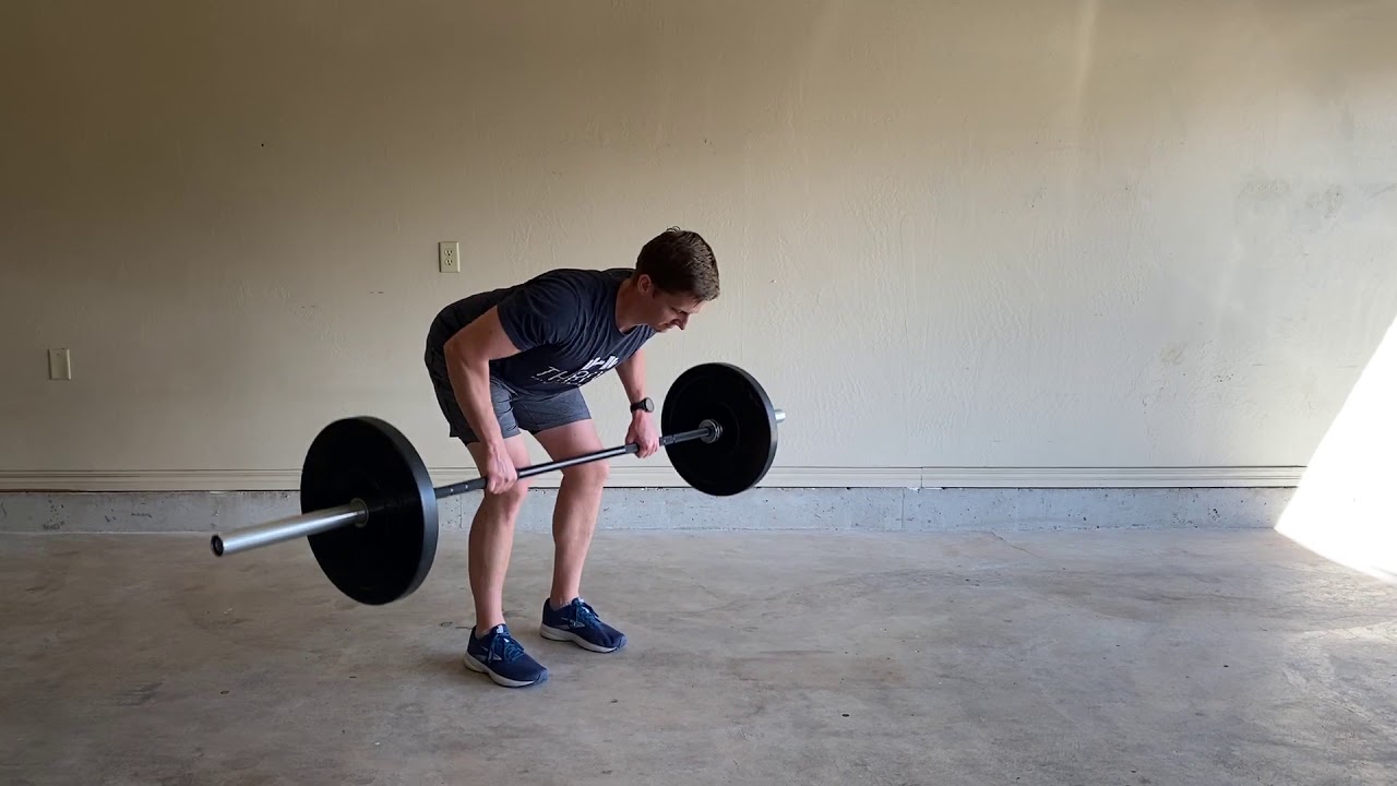 Barbell Pendlay Row YouTube