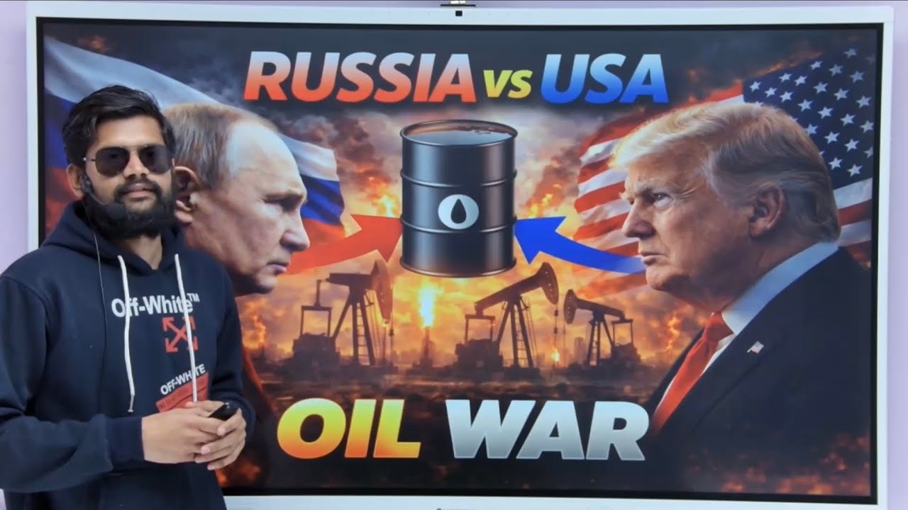 “Russia vs USA: तेल को लेकर जंग! क्या शुरू हो रही है Oil War?”