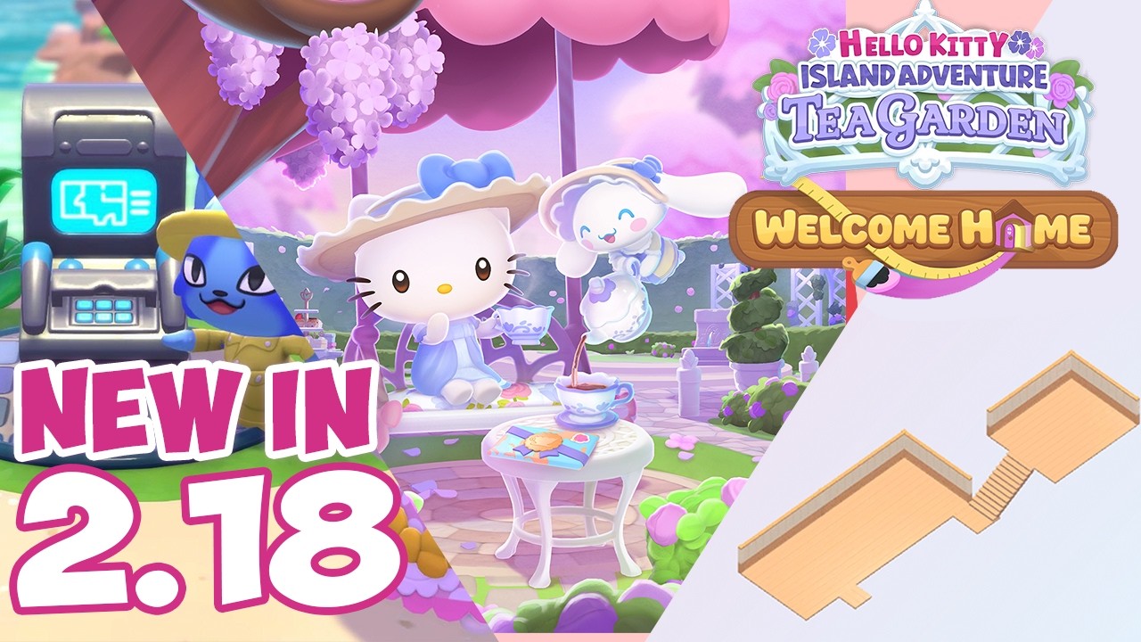 This update changes cabins forever : everything new in 2.18 of Hello Kitty Island Adventure