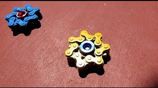 DIY fidget spinner - How to make a Star Chain Spinner - hand spinner tutorial
