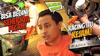 HABIS JEBOL! BONGKAR MESIN NINJA PULUHAN JUTA! LIAT KEADAAN PISTON! LANGSUNG GAK BISA BERKATA KATA!