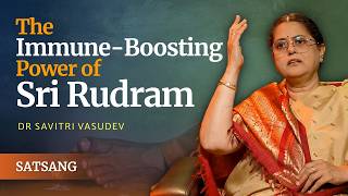 Uncovering Ayurvedic Secrets from Sri Rudram | Dr Savitri Vasudev | Satsang from Prasanthi Nilayam