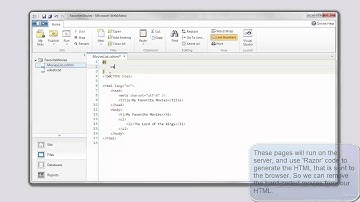 Microsoft WebMatrix - Wonder
