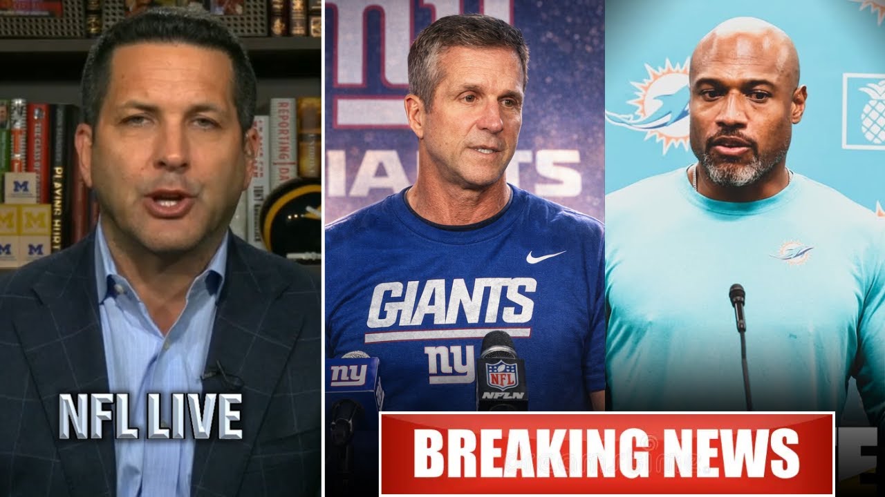 NFL LIVE | Adam Schefter BREAKING: John Harbaugh targeting Anthony Weaver as Giants DC