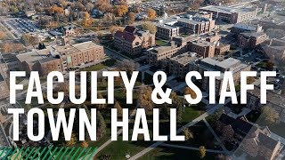 UND Faculty & Staff Town Hall 5-1-2024