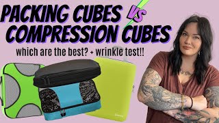 Packing Cubes VS Compression Cubes