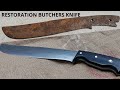 RESTORATION - Vintage Butchers Knife