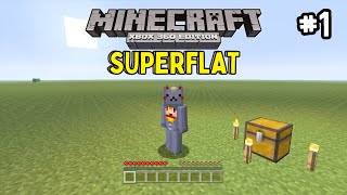 SUPERFLAT SURVIVAL [Minecraft Xbox 360]