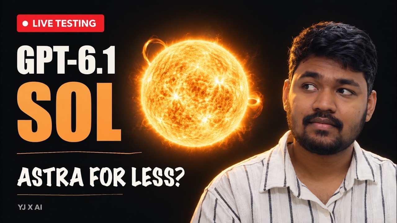Testing Gpt 6.1 Sol Live! Astra for less?