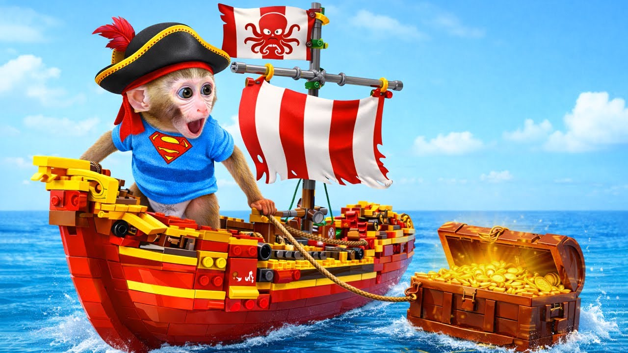 Affe JoJo und das geheimnisvolle Spielzeug Piratenschatz Abenteuer | JoJo und Freunde