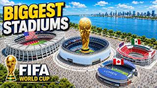 FIFA World Cup 2026 Biggest Stadiums | Capacity Comparison
