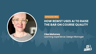How Rewst Uses AI to Raise the Bar on Course Quality with Clea Mahoney