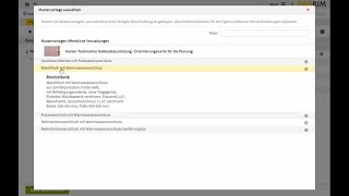 Tutorial: TGA-KO mit DBD-BIM - Mustervorlagen
